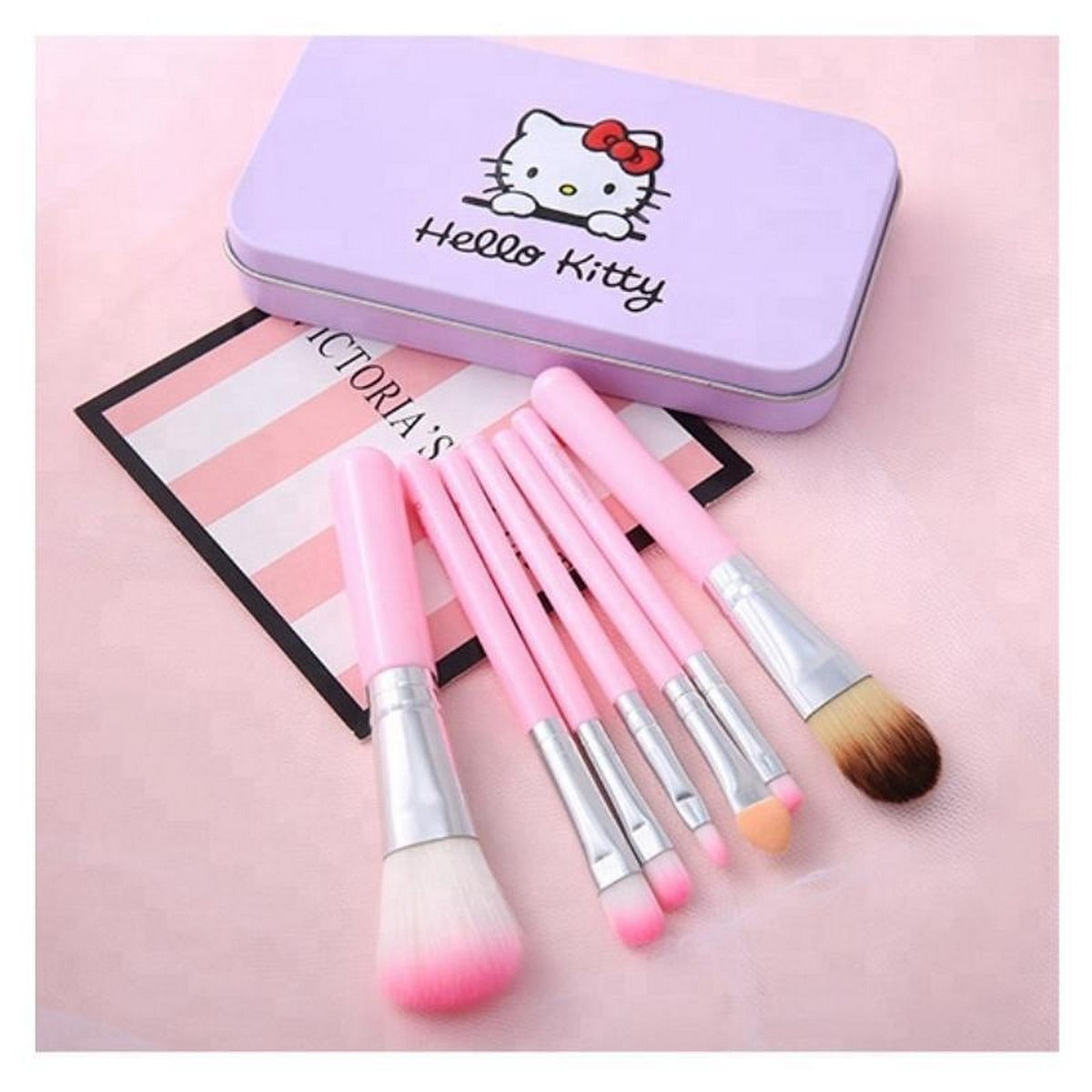 Hello Kitty Brushes Professional Makeup Set Akiamore