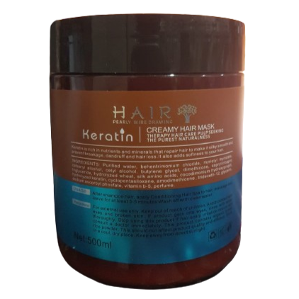 Original Argan Keratin Hair Care Balance Hair Mask for Healthy Scalp 500ml