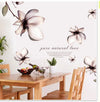 Vinyl wall stickers Choyo Orchid Wall Stickers: AY9196