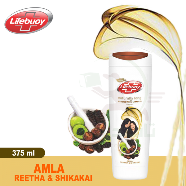LIFEBUOY STRENGTH SHAMPOO 375ML  lsswez1c-k