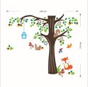 Vwist Wall sticker XXL Tree - Animals - Children's room - 128 x 115 CM