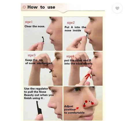 New NOSE UP LIFTING SHAPING CLIP TOOL 3 SIZES nrfrbkt2d-1