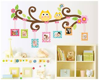 CC6965 falcon photo frame nature Wall Sticker JAAMSO ROYALS