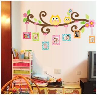 CC6965 falcon photo frame nature Wall Sticker JAAMSO ROYALS