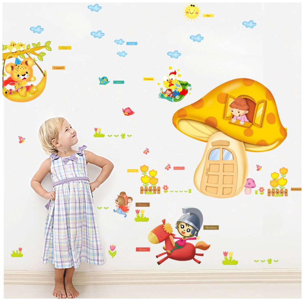 Wall Sticker Kids Play House xl8090