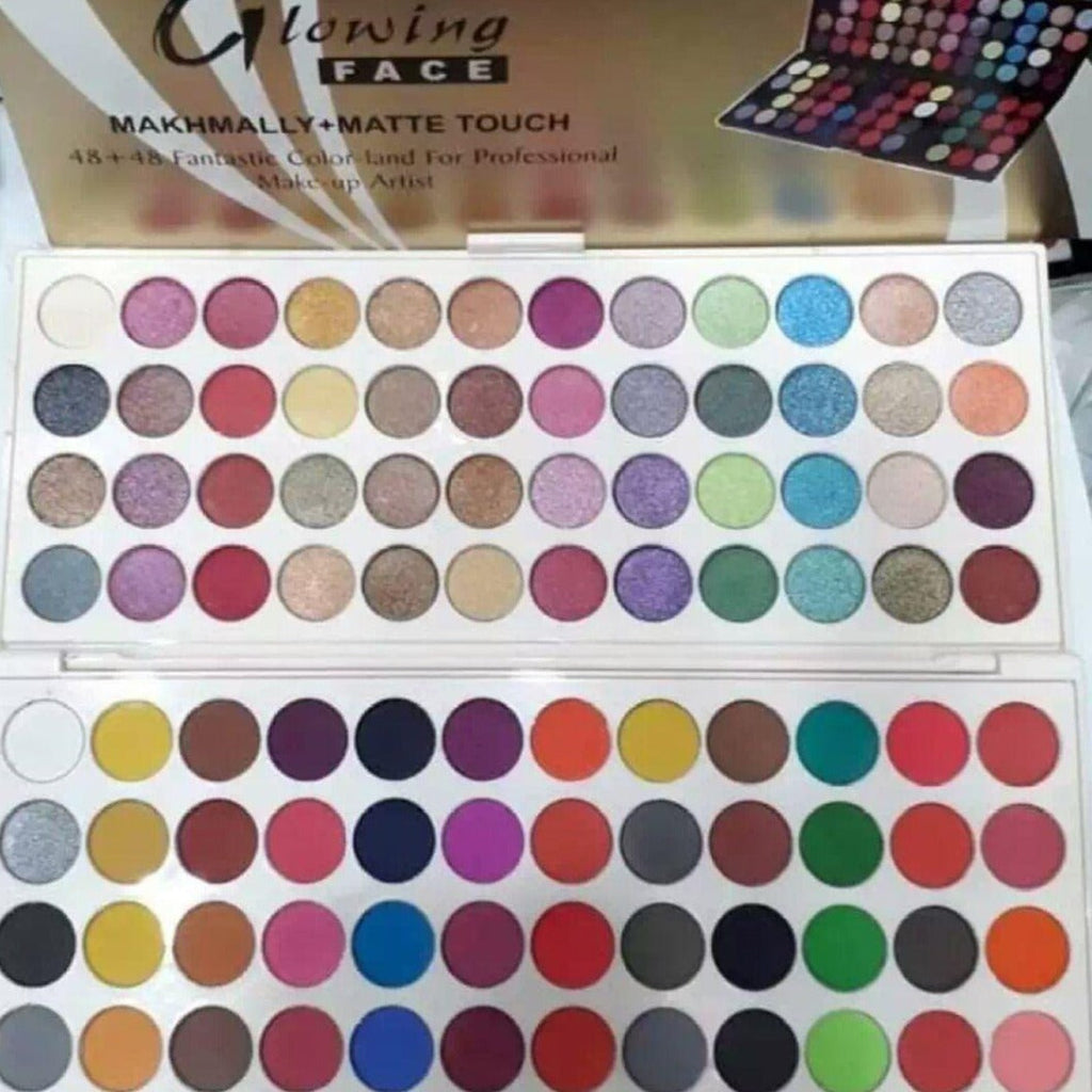 Glowing Face 96 Colors Eyeshadow Book Shimmer And Matte Price in Pakistan