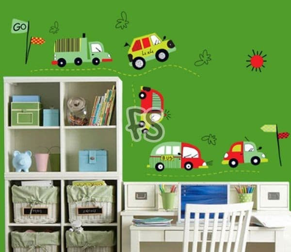 Excluzo Karts Wall Decal Stickers AY7012