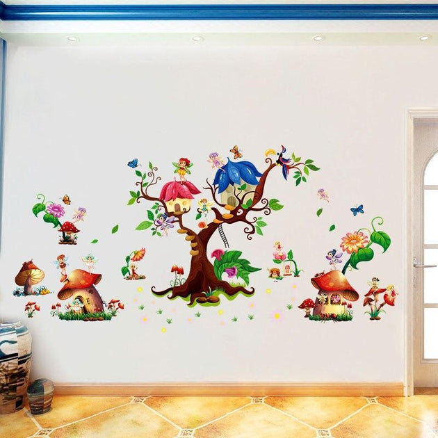 Children's wall sticker Green Life Xh9272