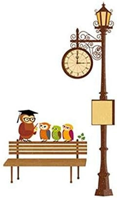 JUAL Owl Wall Sticker For Kids Room Colorful DIY Wall Art Decor PVC Removeable Self Adhesive Jm7319