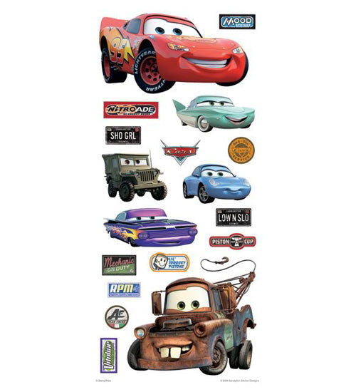 Cars - Piston Cup Champs Wall Sticker