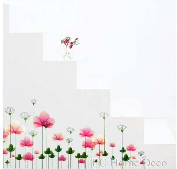 WALLSTICKER/WALL STIKER-50X70-XY8039-WEDDING FLOWER XY8039