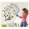 WALL STIKER XY1046 MUSIC NOTE ROTATION 60X90CM WALSTIKER WALLSTICKER di ResRisStore | Tokopedia