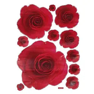 Rose red Rose Wall Sticker DM570112