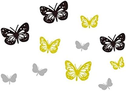 NC5070-6 Butterfly Wall Stickers Art Decal Home DIY Decor Removable Wall Decor