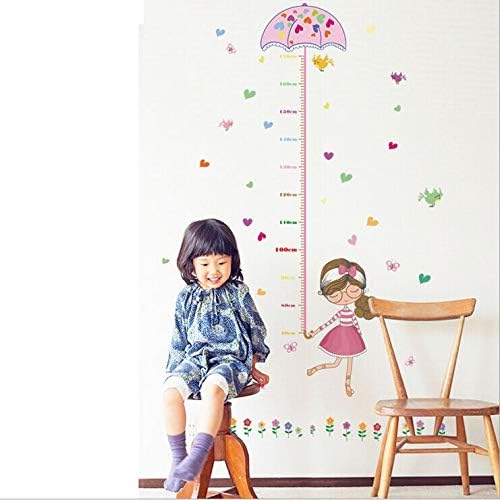 Sk7043 Umbrellas Girl Wall Sticker