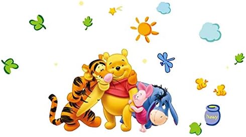 Futaba Animal Cartoon Vinyl Wall Stickers for Kids Room - Friends