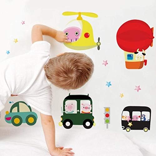 Balloon Airplane Wall Stickers  Ncs0020