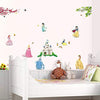 Princess Girl Castle DIY Removable Art Vinyl Wall Stickers Model DF5102