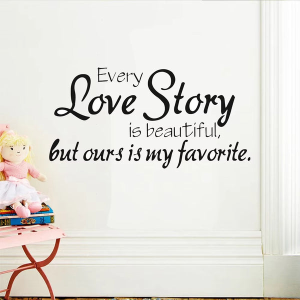 Wall Stickers Home Decor -English Quote 