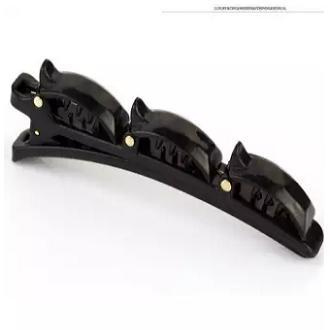 ELIGATOR CLIP BLACK or Brown - Alligator Clips black htfrbks5e-1