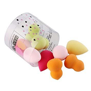 5 peces Mini Beauty Blender Foundation Puff Facial Makeup Sponge pffrmit2h-1