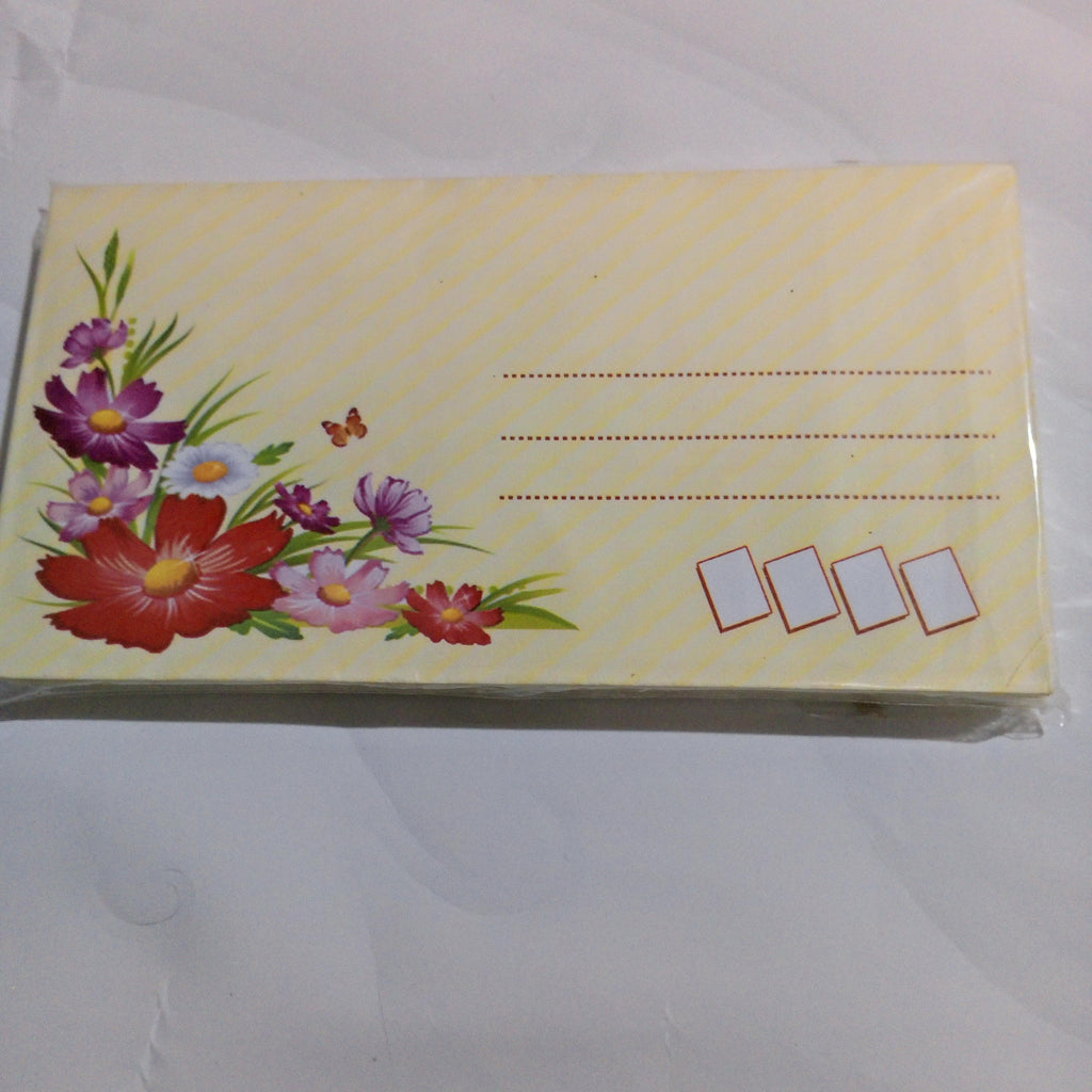 Best Wishes Multi Color Envelope (25 Pcs)