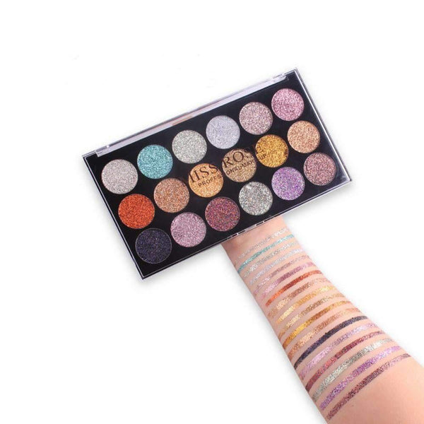 GLOWING FACE GLITTER 18 COLOR GLITTER - PALETTE BEST QUALITY gfgemiz7a-k