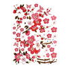 Large Cherry Blossom Flower Butterfly Tree Wall Sticker Art Decal Home Decor