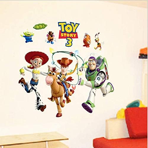 Toy Story Mania Diy Wall Stickers Removable For Kids Rooms Home Deco