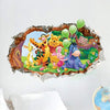 Kibi Winnie the Pooh and Friends Wall Stickers Winnie the Pooh Ncs1485