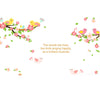 Plum Blossom Bird Pattern Family Wall Sticker Ay7230