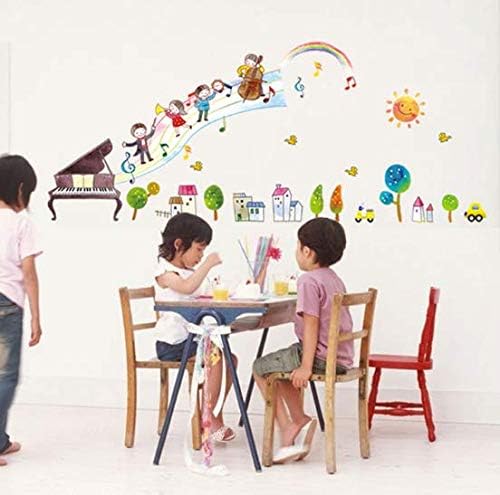 Cartoon note wall stickers Living room bedroom children's kindergarten decoration Ay7053