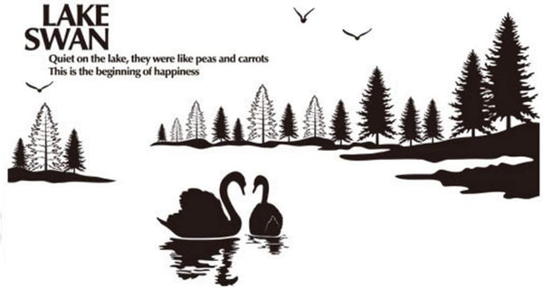 Flowers Butterflies Trees Wall Stickers Cartoon Animals Removable Wall Decals Home Decor PVC Art Mural Baby Boys Girls Kids Bedroom Kitchen Room Decoration Wall Sticker  size 60x90  dlx0373c