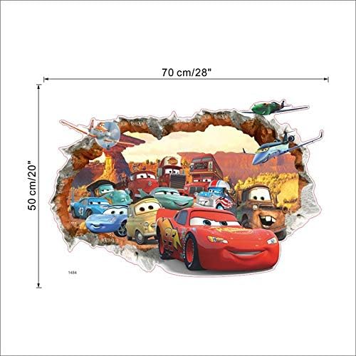 Disney (Cars) 3D Wall Sticker Ncs1484