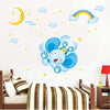 Wall Stickers Creative DIY Decal Cartoon Elephant Balloon Home DecorAbc 1026