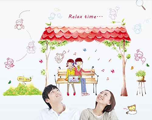 Oren Empower Multicolor PVC Vinyl Medium Wall Sticker size 50x70 xls7085