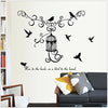 JAAMSO ROYALS 'Warm and Fun Modern Birdcage' Wall Sticker (50 cm X 70 cm) (SK7055)