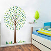 Jm8212 Large Tree Wall Decals Wall Stickers Happy tree Cute wall sticker ,