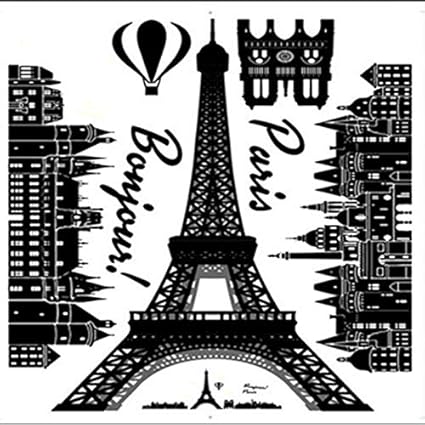 I Love Paris Eiffel Tower StickerDM570002