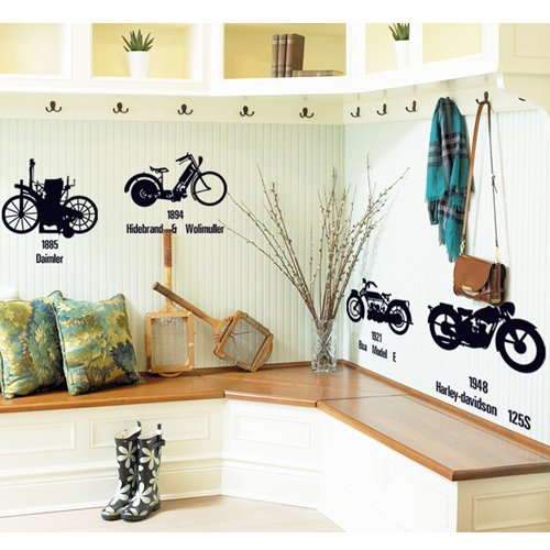 Syga Wall Sticker (PVC Vinyl, 61 cm x 5 cm x 5 cm, AY7161)