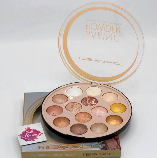 Professional Terracotta Makeup Highlighter Blusher Kit