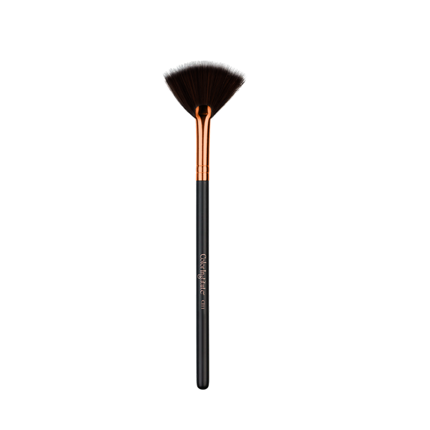 Color Institute Fan Brush CI-11 Makeup Brush Professional fluffy Highlighter Contour Powder Blending Brush