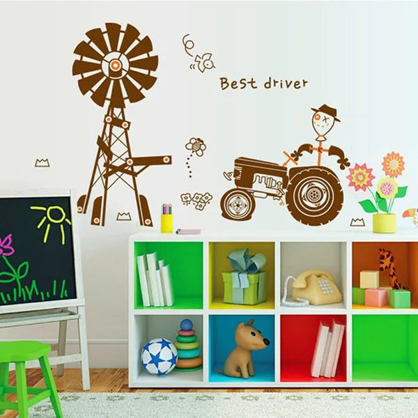 AY6038 Wall Sticker Baby Kids Children Room Art Wall Decal Wall Decorations Living Room