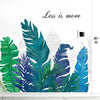 HT94015 Home Green Plant Wall Stickers