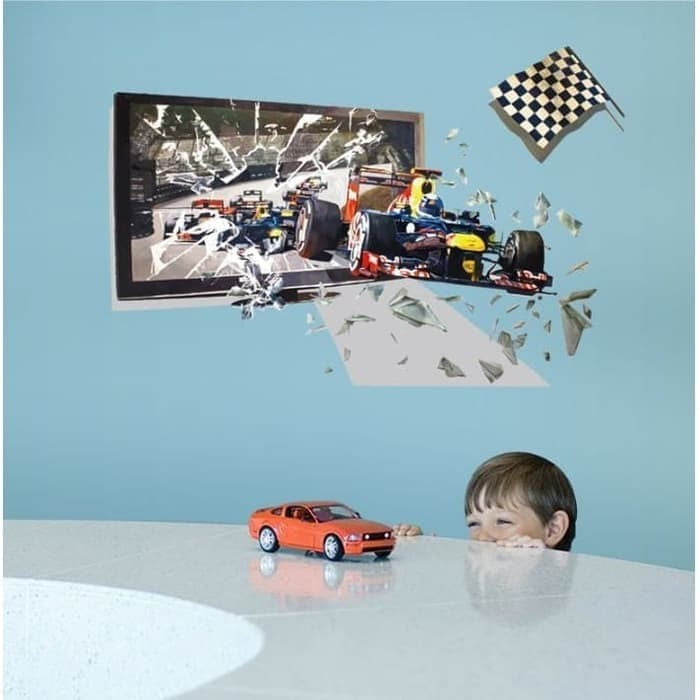 SK9219 Frame F1 Racing - Wallsticker Wall Sticker