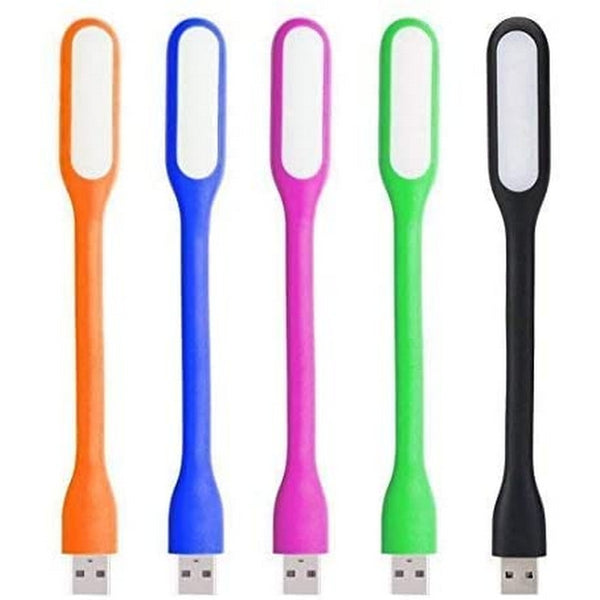 Portable Flexible USB LED Light for Laptop, Power bank and USB Charger Multi Color