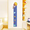 Height Chart Wall Sticker Wall Hanging Measuring Growth Chart Wall Sticker for Boys Girls, Educational Wall