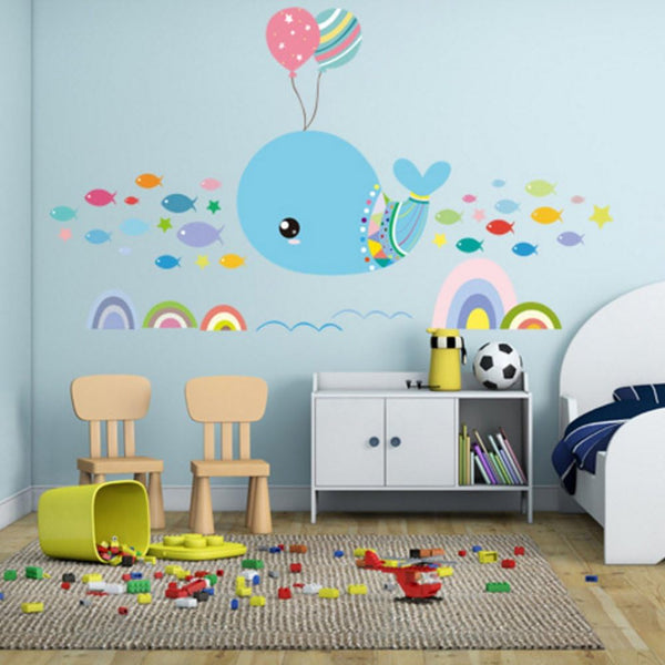 Colored Whale XH9218 Wall Sticker