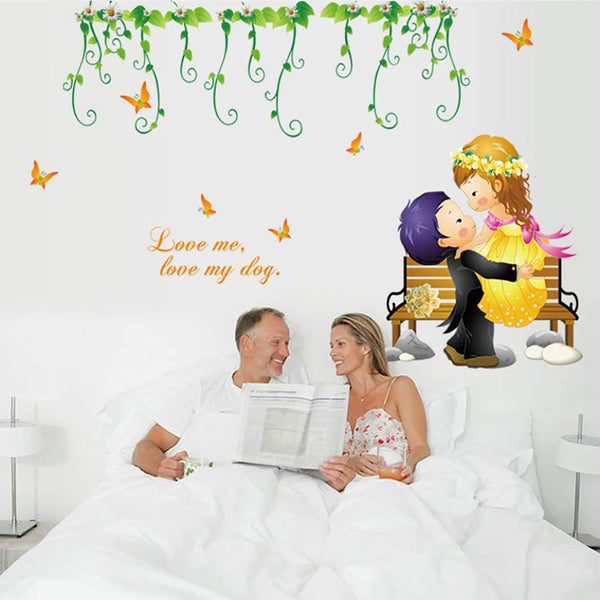 Imported Wall Sticker Wedding Decorative Decal Wall Decoration Home Decor Sticker size 50x60 sk7001