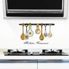 Royals Kitchen Transparent Oil Proof Sticker High Temperature Cooktop Tile Wall Sticker  SK030